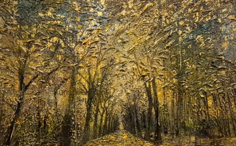 Anselm Kiefer, ‘Waldsteig’